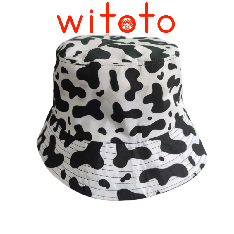 GORRO PESQUERO DALMATA/NEGRO